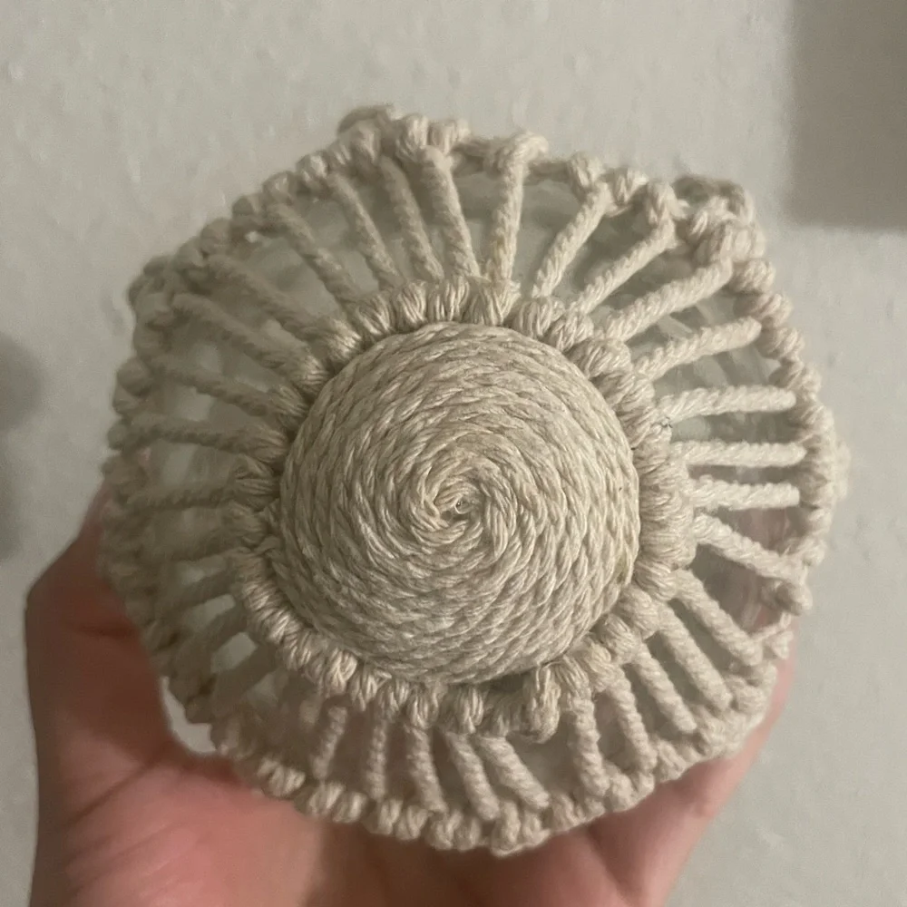 Pier 1 Imports Macrame Glass Ball